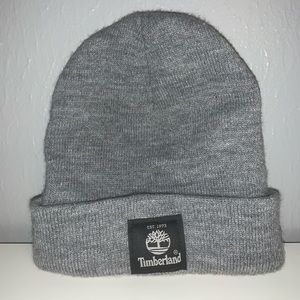 Grey Timberland Beanie 🌫